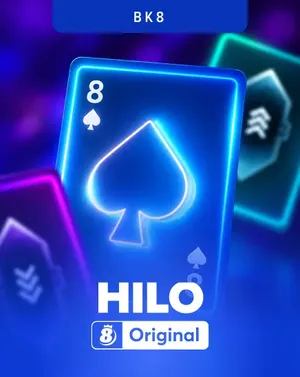 Hilo game tile from the BK8.io Originals lobby